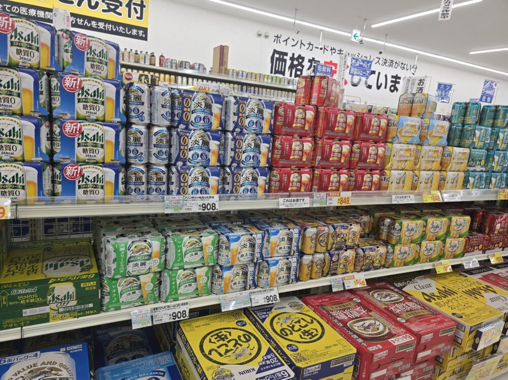 自分が購入するビールの値段の購入価格は頭に入れておきましょう。1本単価でどこでどういう単位で買ったら安いのかなど。